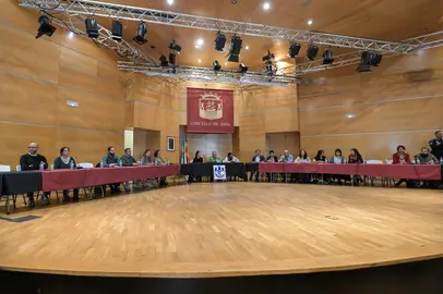 Instante do pleno da moci&oacute;n de censura celebrado o 18 de novembro de 2022