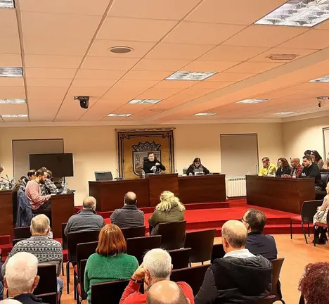 Desenvolvemento dun dos &uacute;ltimos plenos