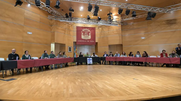 Instante do pleno da moci&oacute;n de censura celebrado o 18 de novembro de 2022