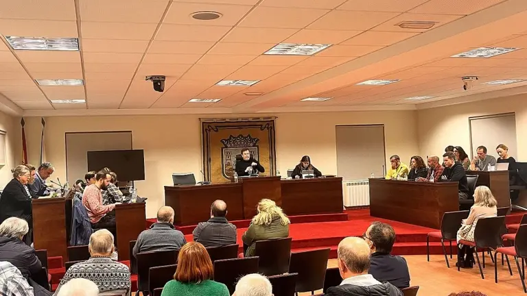 Desenvolvemento dun dos &uacute;ltimos plenos