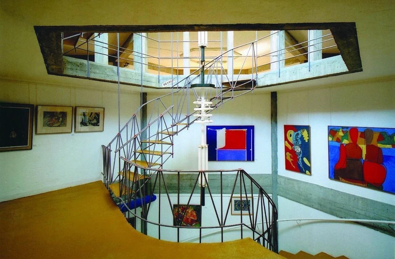 Imaxe do interior do Museo Galego de Arte Contemporaneo Carlos Maside